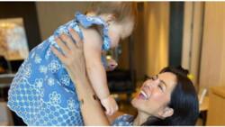 Alice Dixson, isinapubliko na ang super cute na mukha ng kanyang baby girl