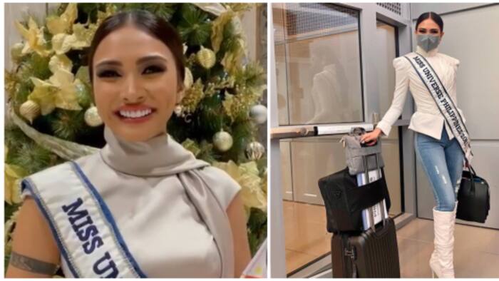 Beatrice Luigi Gomez wows netizens with her stunning look as she arrives in Israel for Miss Universe 2021