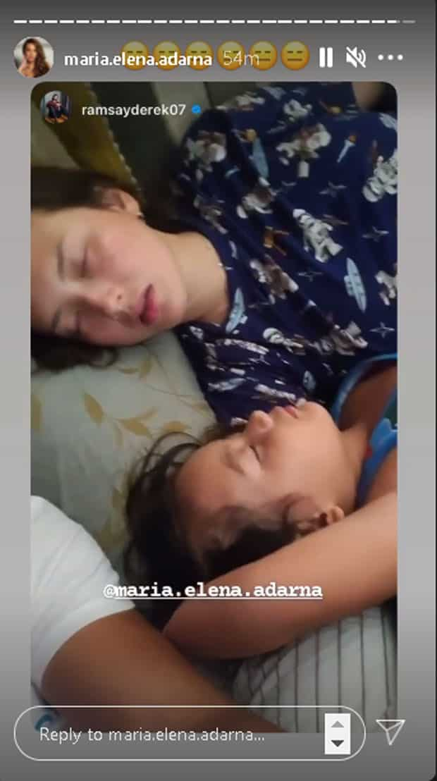 Derek Ramsay shows he's happy; posts video of a sleeping Ellen Adarna after talking about "hate"