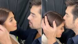 Ian Veneracion kisses Heaven Peralejo’s forehead in viral TikTok video