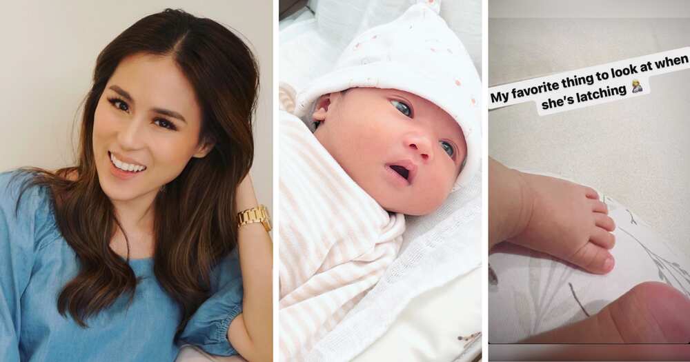 Toni Gonzaga gushes over daughter Baby Polly’s cute little feet