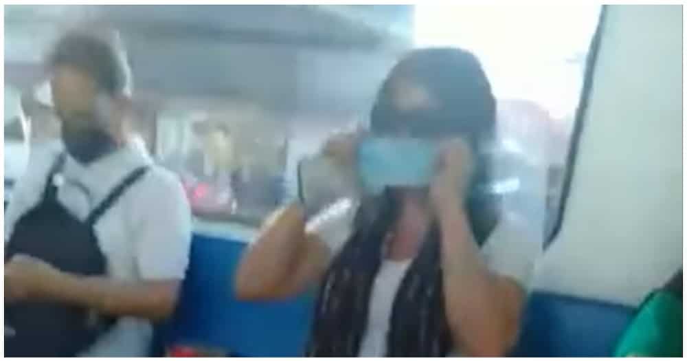 Babaeng nagtanggal ng face mask at shield para mag-selfie, pinaghahanap na ng MRT