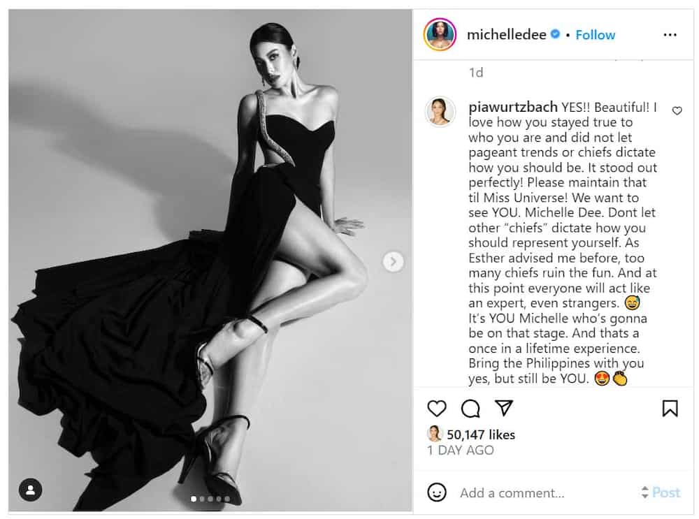 Pia Wurtzbach, may makahulugang payo kay Michelle Dee: “Dont let other ‘chiefs’ dictate you”
