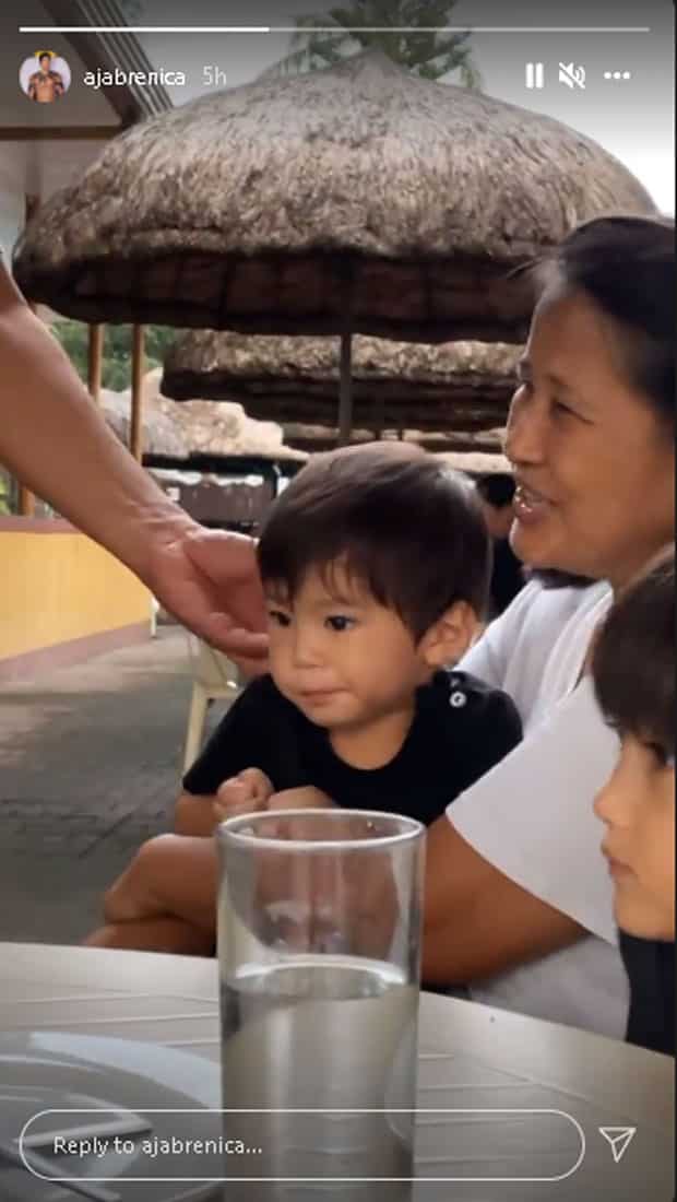 Aljur Abrenica, nag-post ng masayang video clip ng dalawang anak sa piling niya