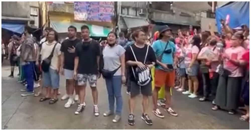 Video ng flash mob ng mga Kakampink theater actors sa kalsada, viral