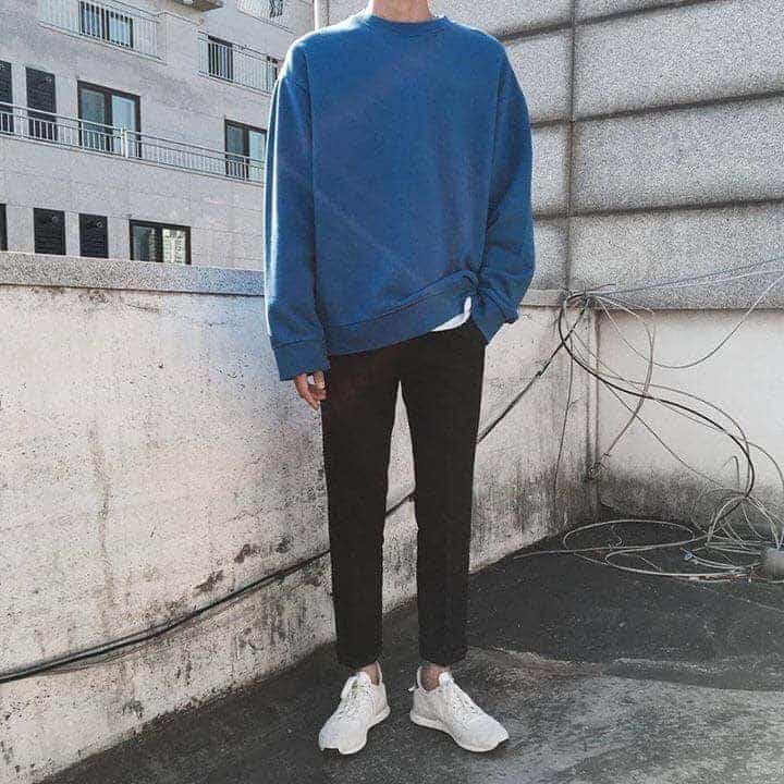 simple korean outfit for men