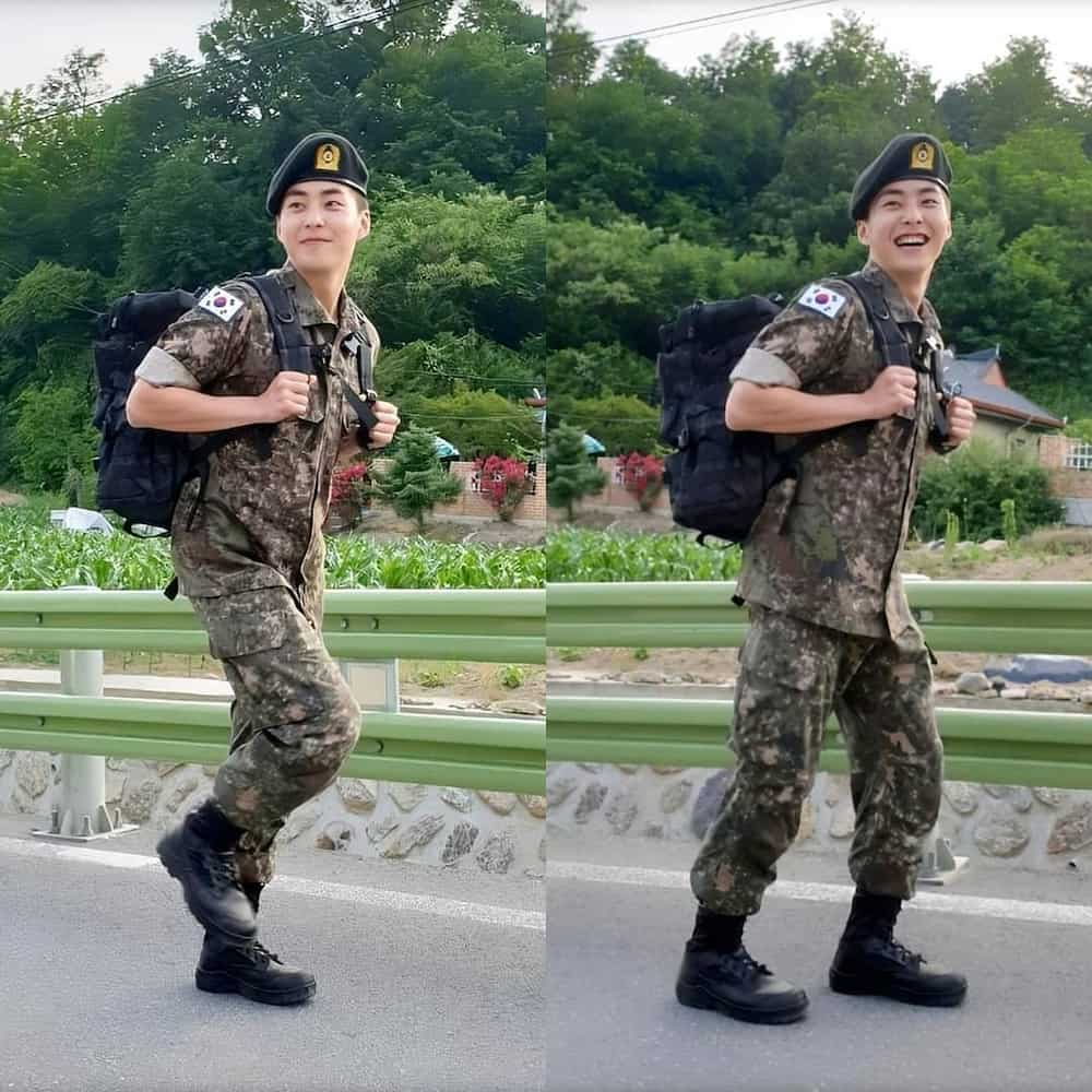 xiumin military