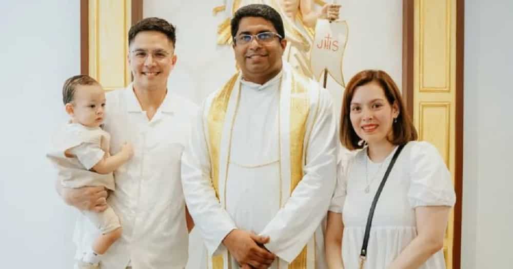 Desiree del Valle and Boom Labrusca’s son Alexander gets baptized (@deslois / Nice Print Photography)