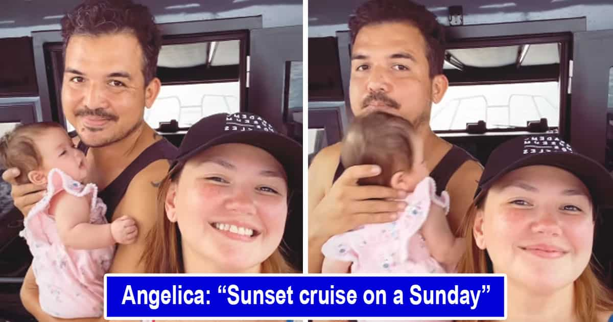 Angelica Panganiban At Pamilya, Enjoy Sa Sunset Cruise Nila - Trend Slink