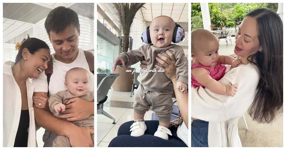 Iza Calzado gives netizens a glimpse into baby Deia Amihan's first family trip