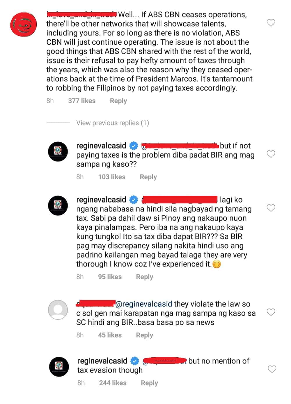 Regine Velasquez lectures netizens who accused ABS-CBN of unpaid tax