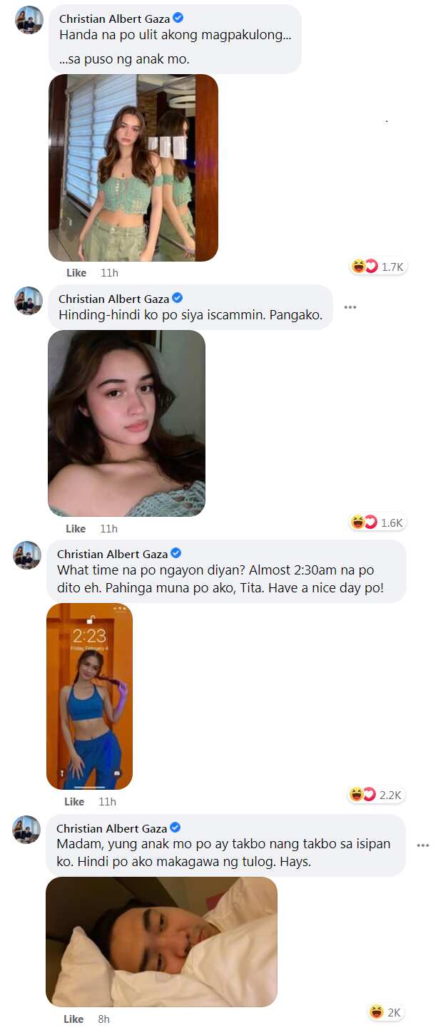 Sunshine Cruz, tinanong ni Xian Gaza kung may BF na si Angelina