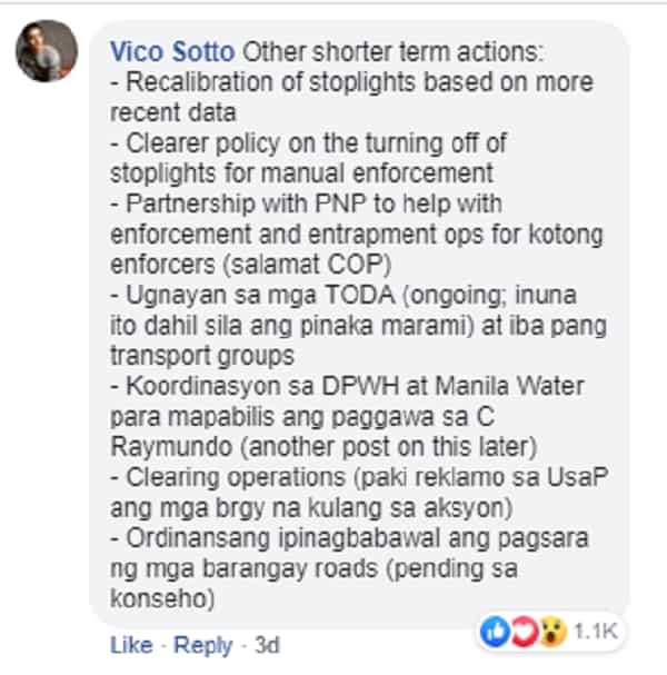 Mayor Vico Sotto claims MMDA scheme in EDSA made traffic in Pasig worse