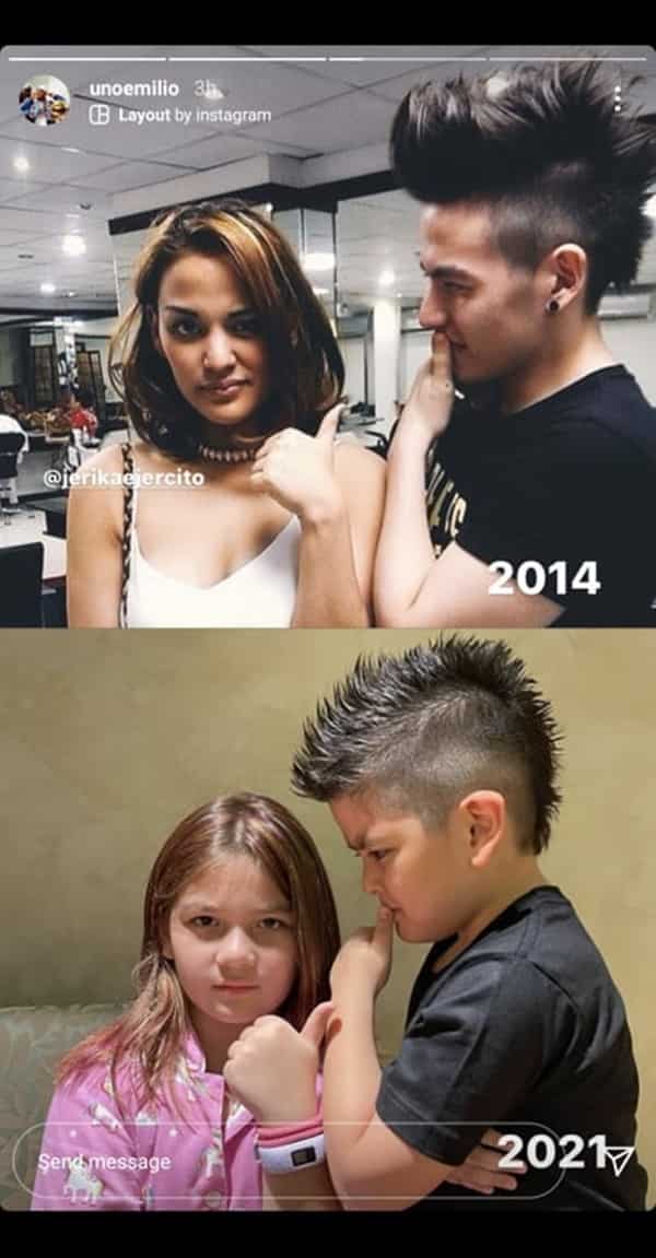 Jake Ejercito flaunts Ellie Eigenmann's hair makeover in viral video and photo