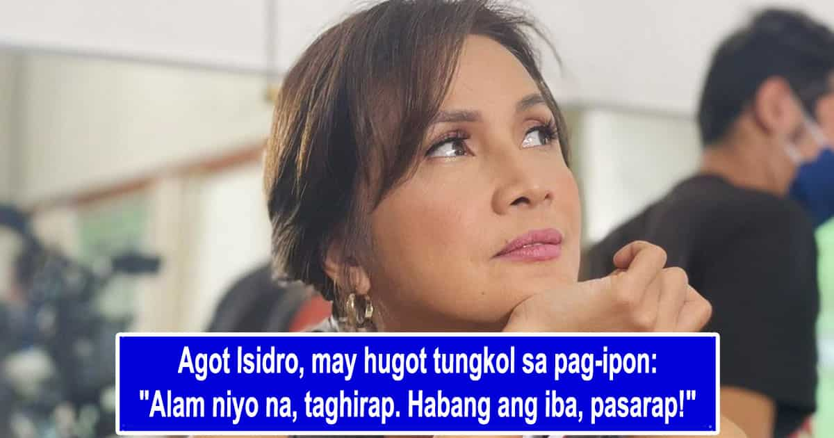 Agot Isidro, may hugot tungkol sa pag-ipon: 