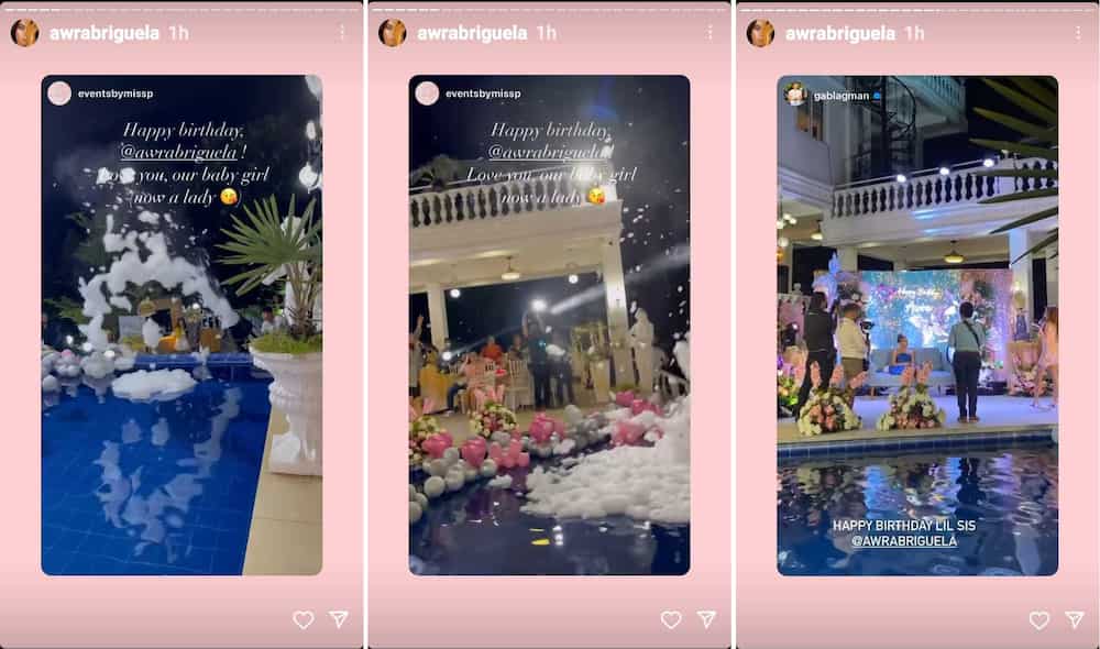 Awra Briguela reposts glimpses of his stunning 18th birthday party Awra Briguela reposts glimpses of his stunning 18th birthday party