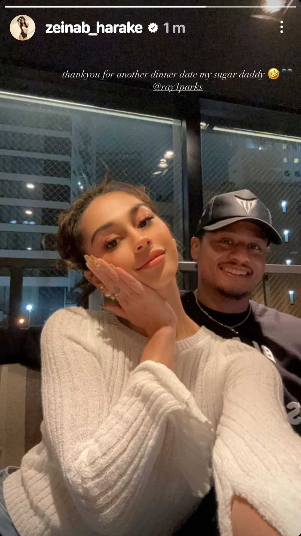 Zeinab Harake, pabirong tinawag si Ray Parks na “my sugar daddy” sa isang post Zeinab Harake, pabirong tinawag si Ray Parks na “my sugar daddy” sa isang post