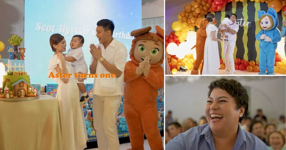 Scottie Thompson's wife Jinky posts video showing fun moments at Baby Aster's colorful b-day party
