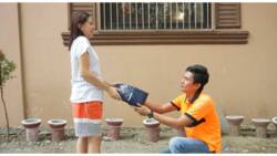 Love story ng delivery rider at anak ng kanyang suki, nag-viral