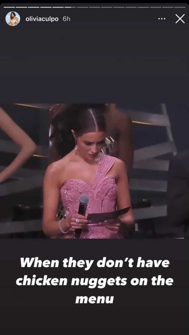 Olivia Culpo, nagpaliwanag tungkol sa kanyang viral 'confused face' sa 69th Miss Universe