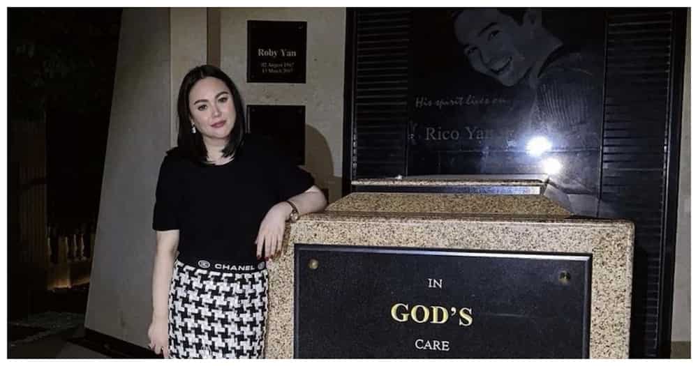 Rico Yan’s sister reacts to Claudine Barretto visiting late actor’s tomb @claubarretto