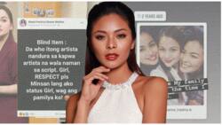 Maxine Medina posts picture with cousins after an actress allegedly spat on her