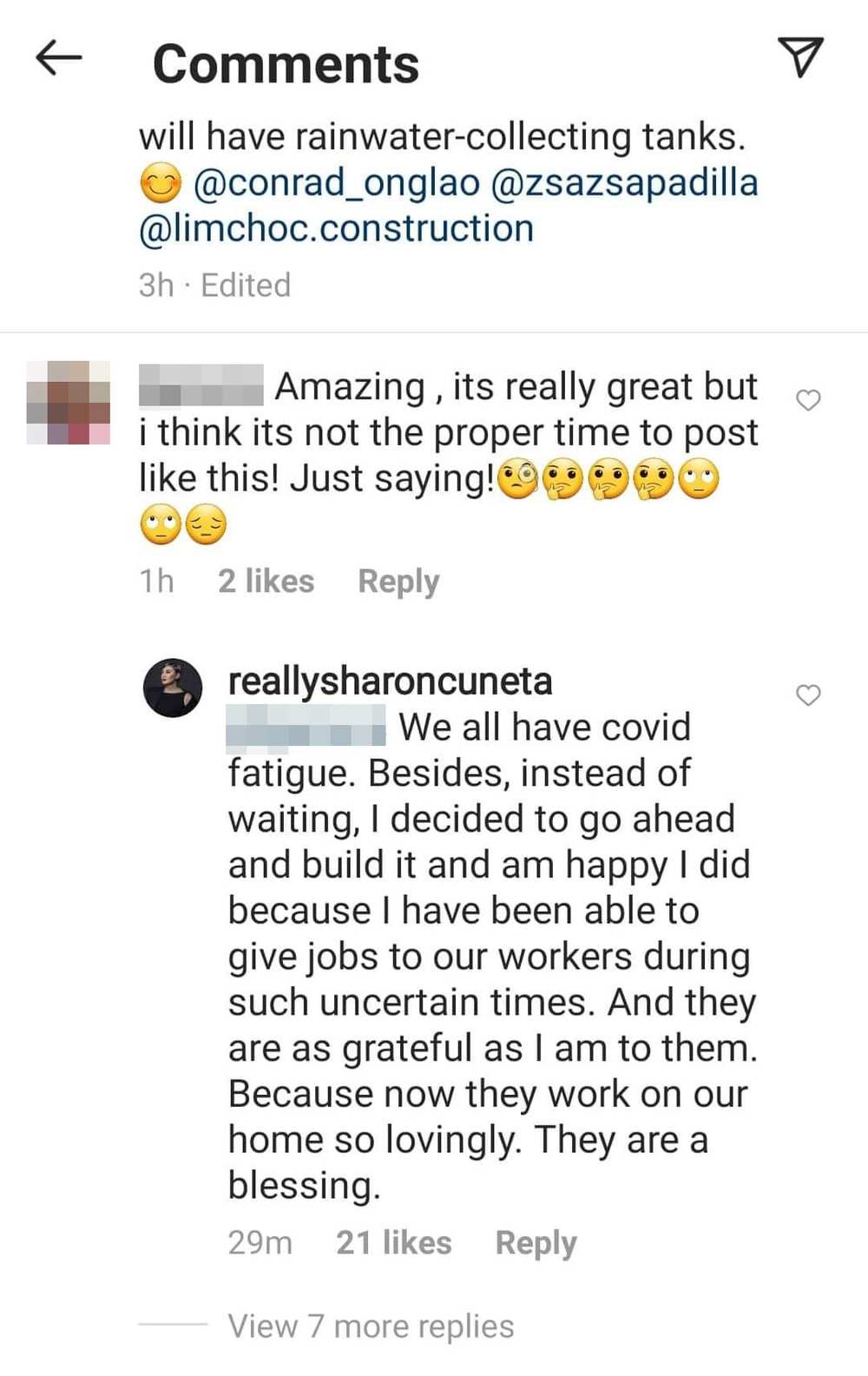 Sharon Cuneta, sinagot ang netizen na namuna sa video ng kanyang "future home" Sharon Cuneta, sinagot ang netizen na namuna sa video ng kanyang "future home"