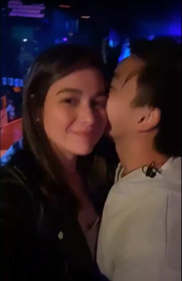 Bea Alonzo, tumanggap ng matamis na halik mula kay Dominique Roque