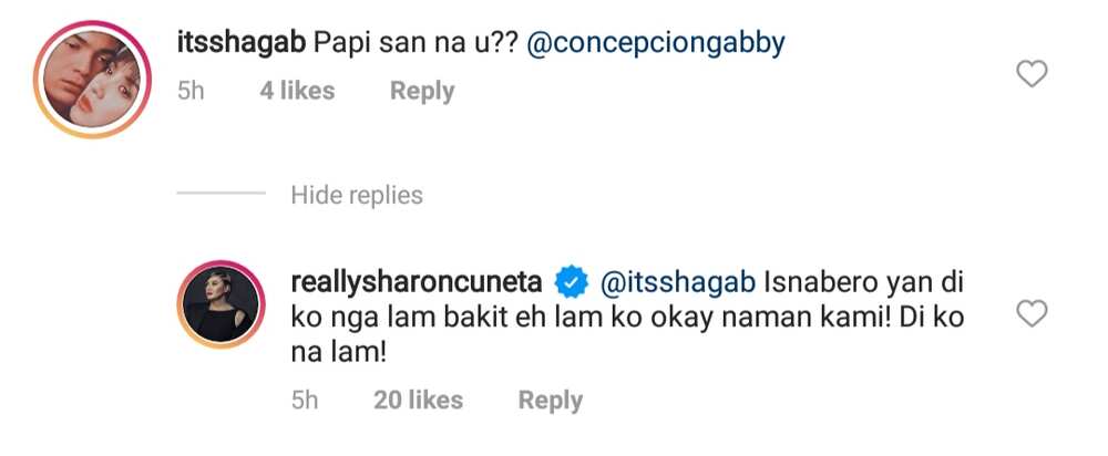 "Isnabero yan!" Sharon Cuneta slams Gabby Concepcion for ignoring her