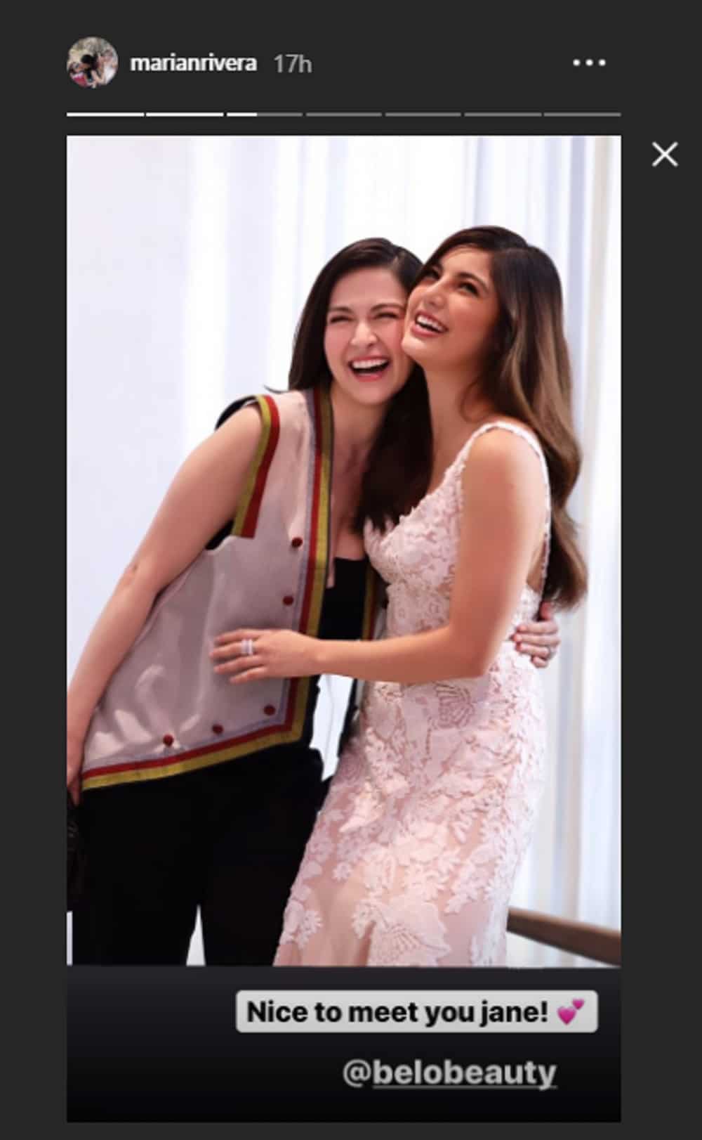 Marian Rivera posts about her encounter with the new 'Darna' Jane De Leon