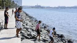 Mala-Boracay! Manila Bay trends online as DENR puts white sand along Baywalk