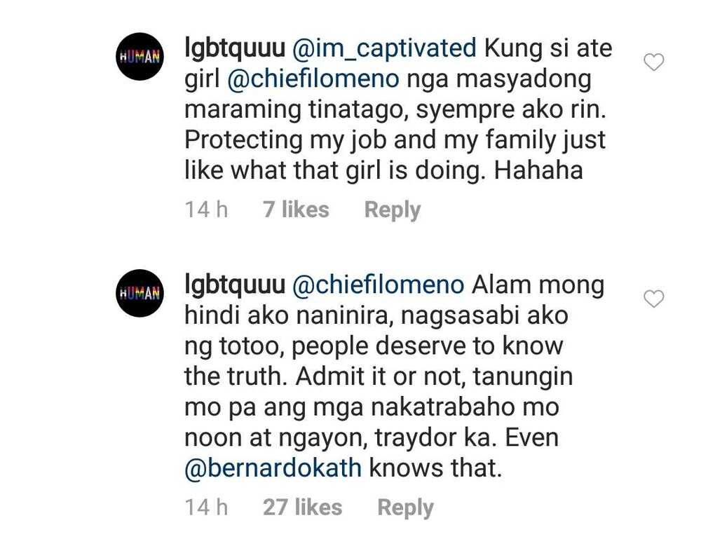 Chienna Filomeno slams basher accusing her of doing lewd acts in exchange of money