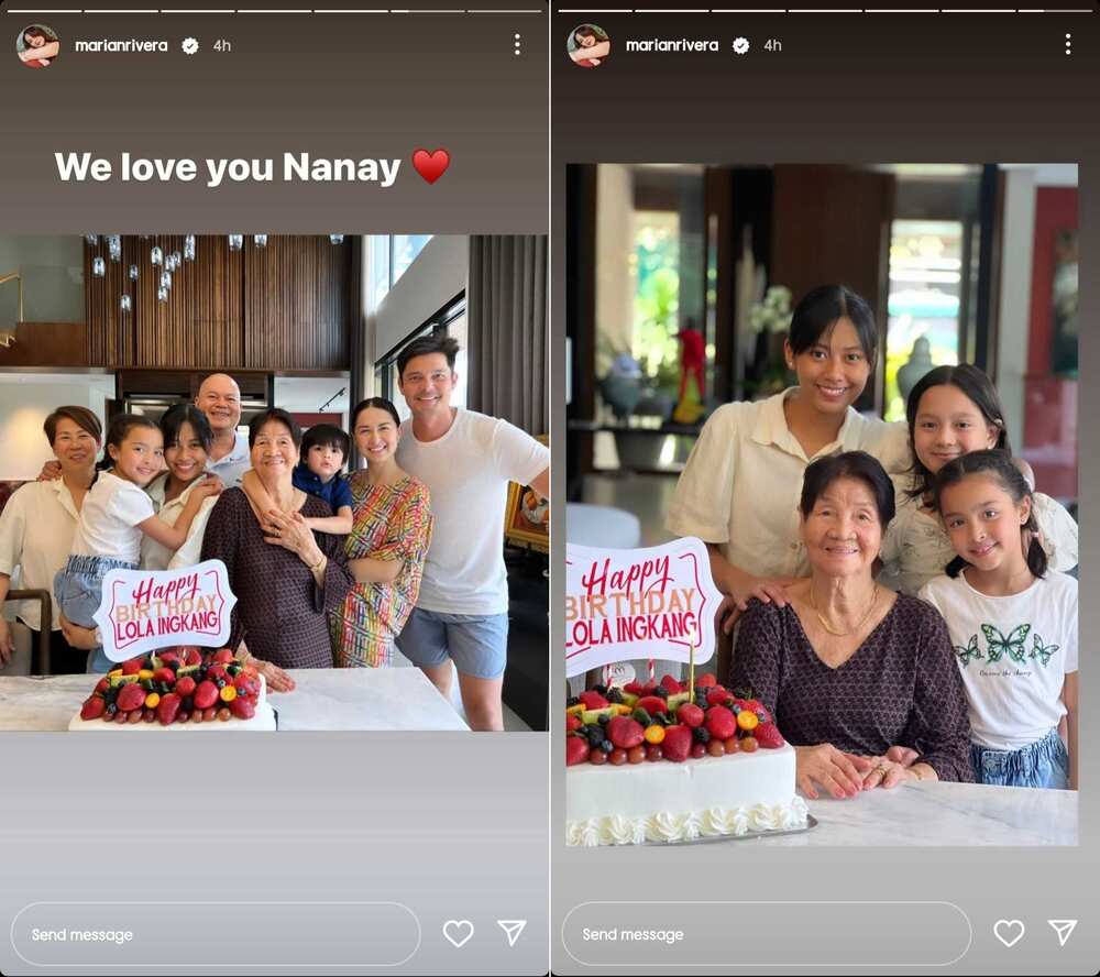 Marian Rivera shares wonderful snaps from Lola Ingkang's birthday