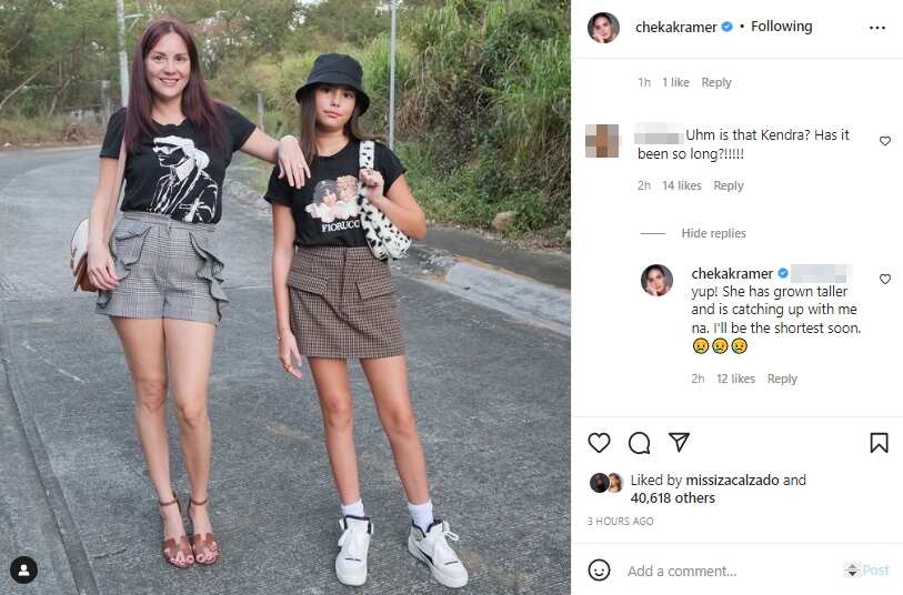 Chesca Garcia's 'twinning' photo with Kendra goes viral on social media