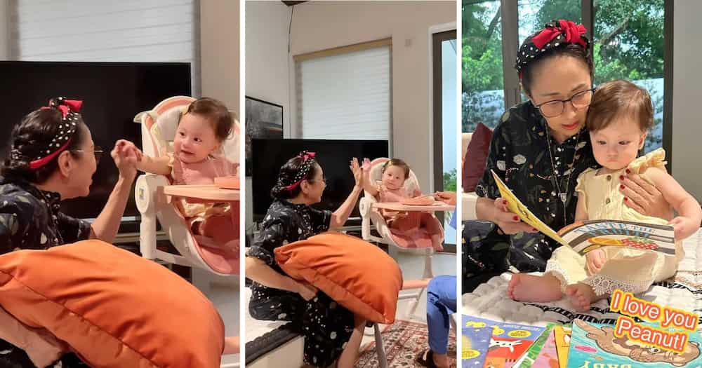 Vilma Santos, nag-share ng video ng cute bonding moment nila ni Baby Peanut Vilma Santos, nag-share ng video ng cute bonding moment nila ni Baby Peanut