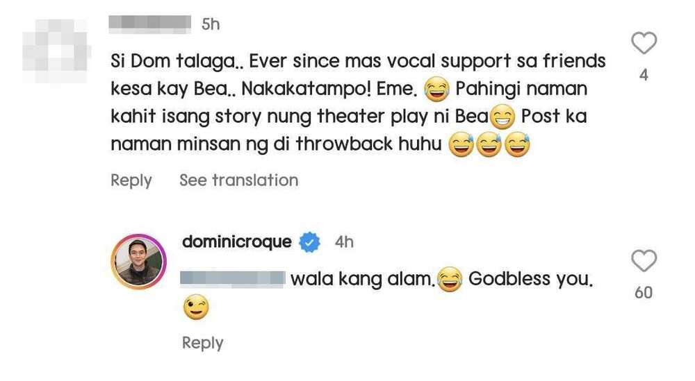 Dominic Roque sa nangumpara ng suporta niya kay Bea Alonzo: "Wala kang alam"