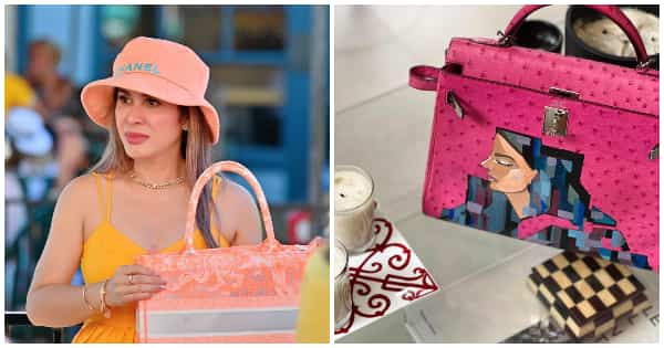 Look: Heart Evangelista Painted Jinkee Pacquiao's Hermà¨s Designer Bag