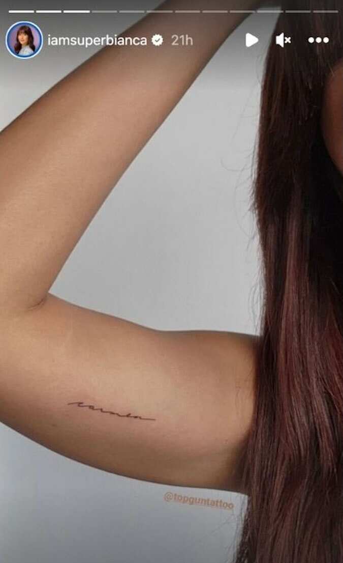 Bianca Gonzalez, pagpapa-tattoo ng pangalan ng mga anak ang birthday gift sa sarili: “Feels magical”