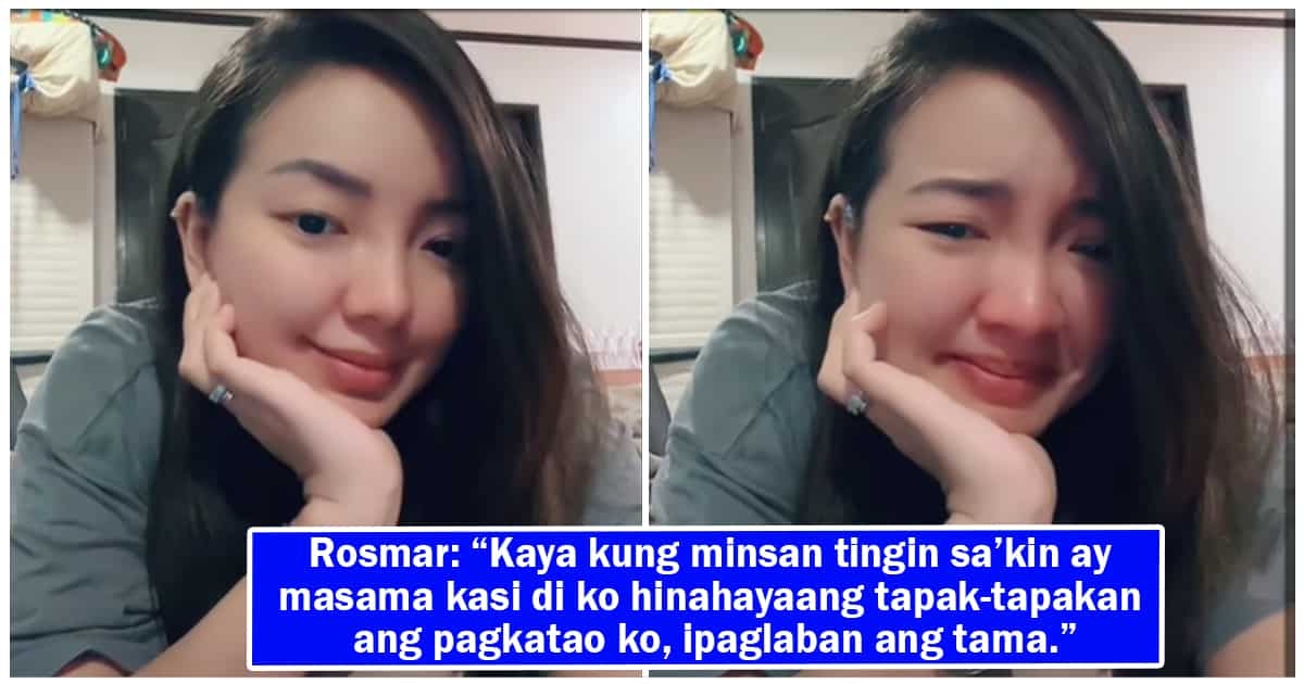 Rosmar Tan Naging Emosyonal Sa Suportang Natatanggap Niya Kami Com Ph