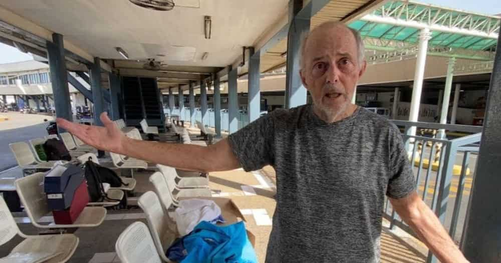 American senior citizen, natutulog na lamang sa NAIA matapos umanong maloko