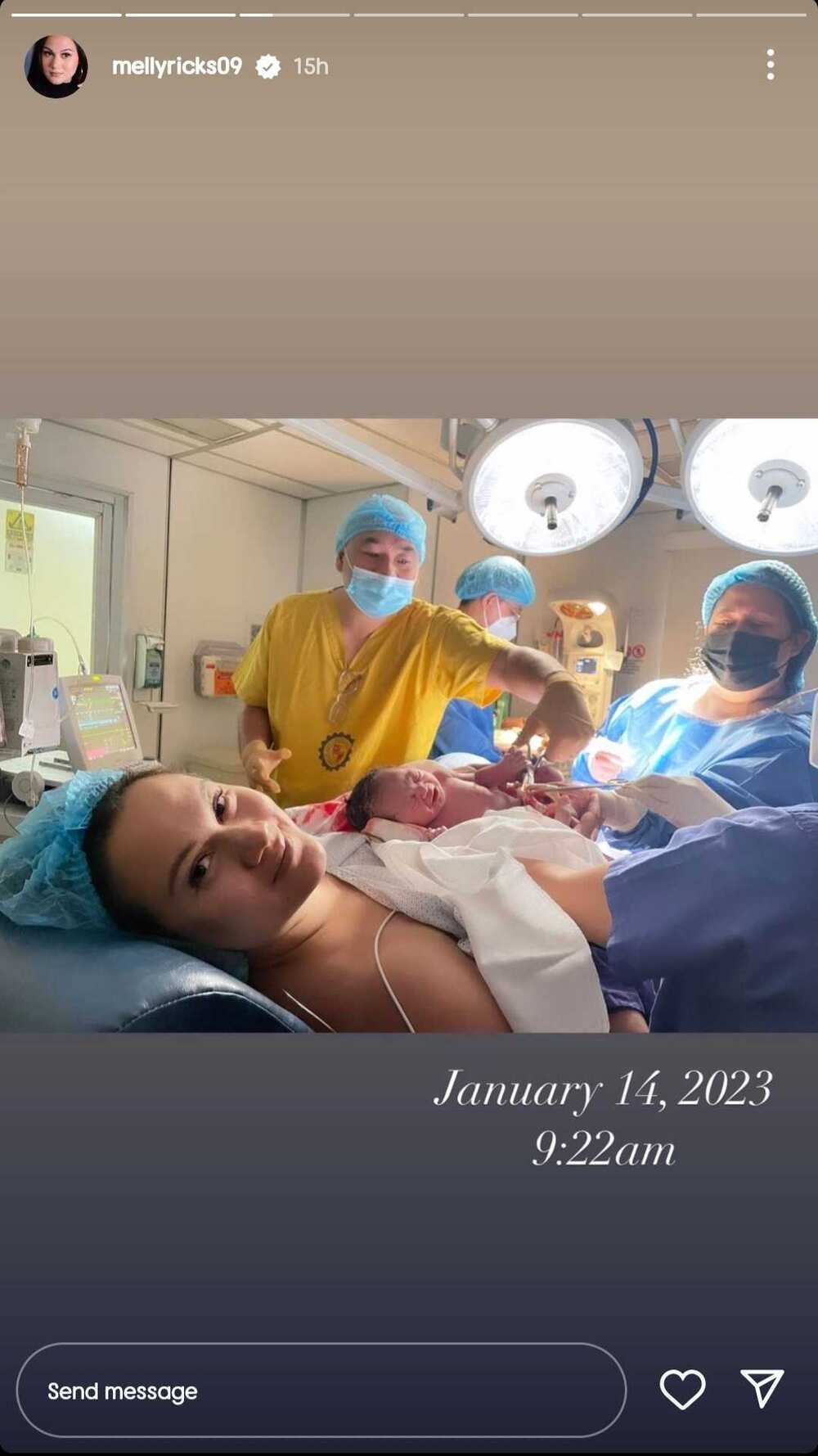 Melissa Ricks gives birth; welcomes baby girl with Michael Macatangay