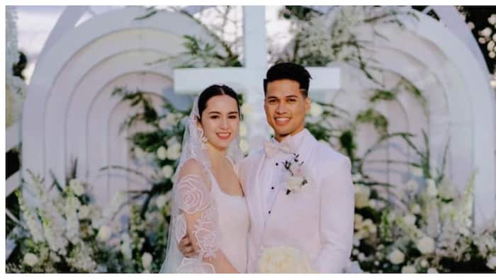 Vin Abrenica and Sophie Albert get married for 2nd time in Tagaytay