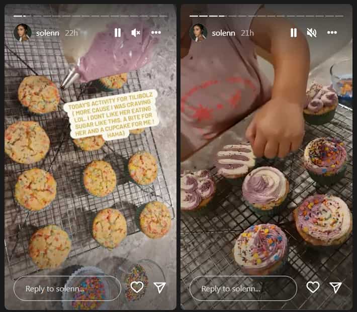 Baby Thylane Bolzico’s video gushing over her cupcake spreads good vibes
