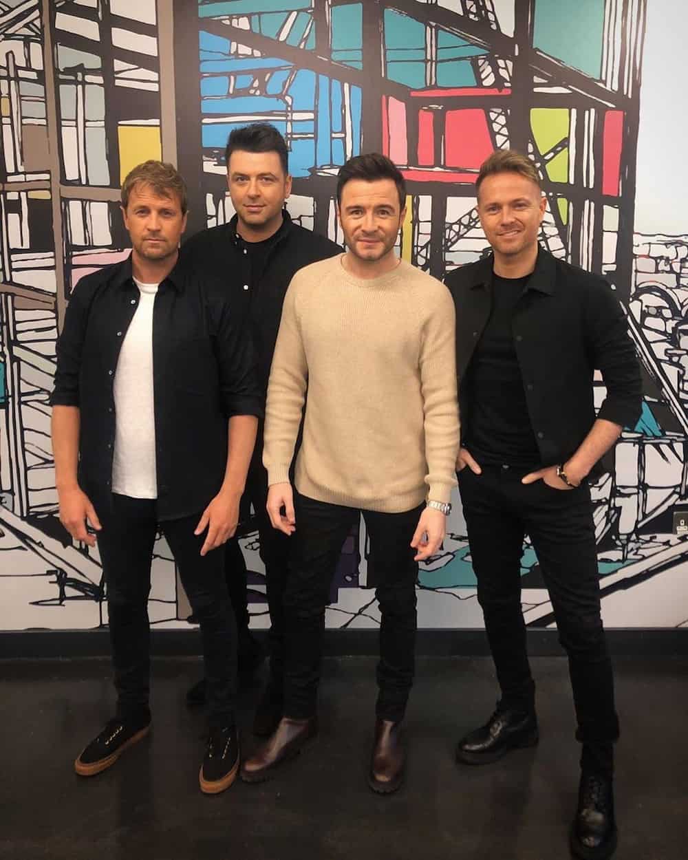 Westlife members before and after