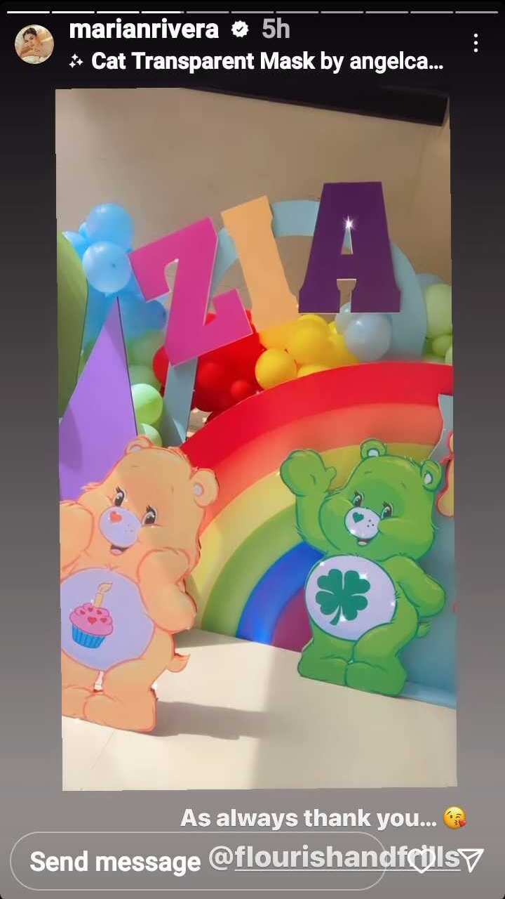 Marian Rivera shares sneak peek of Zia Dantes’ 7th birthday celebration