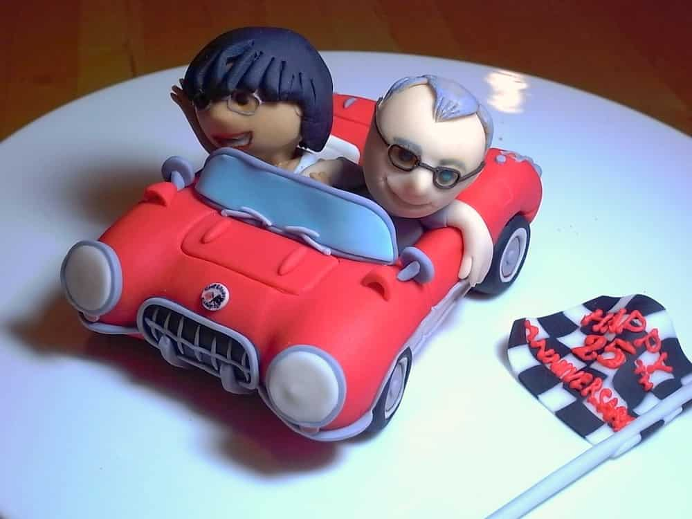 Cars cake design