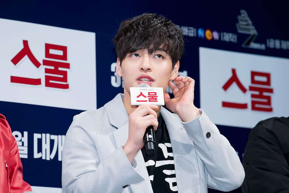 South Korean actor Ji Chang-Wook attends the press conference for News  Photo - Getty Images