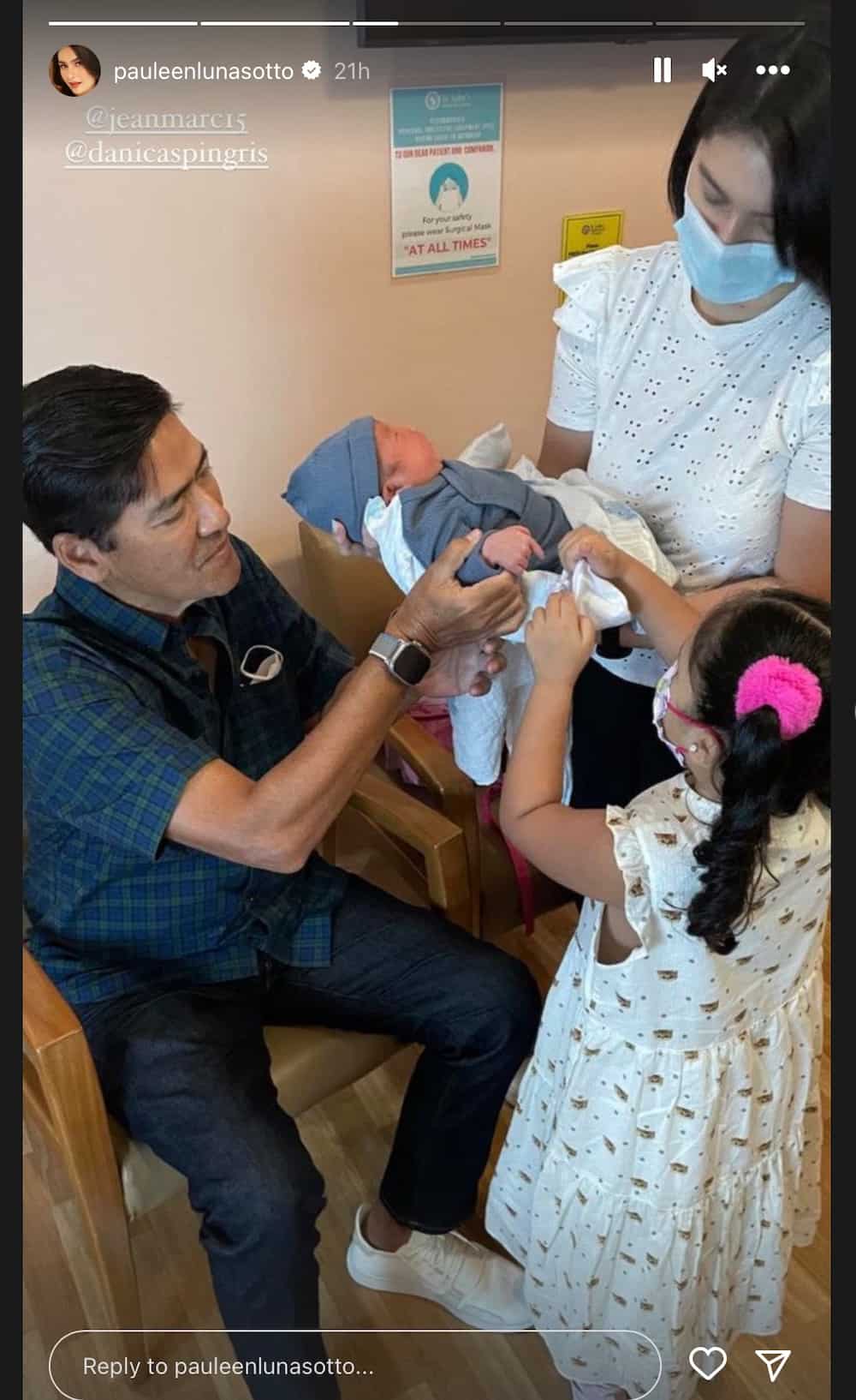 Pauleen Luna happily bonds with Danica Sotto’s newborn baby Jean-Luc Pauleen Luna happily bonds with Danica Sotto’s newborn baby Jean-Luc