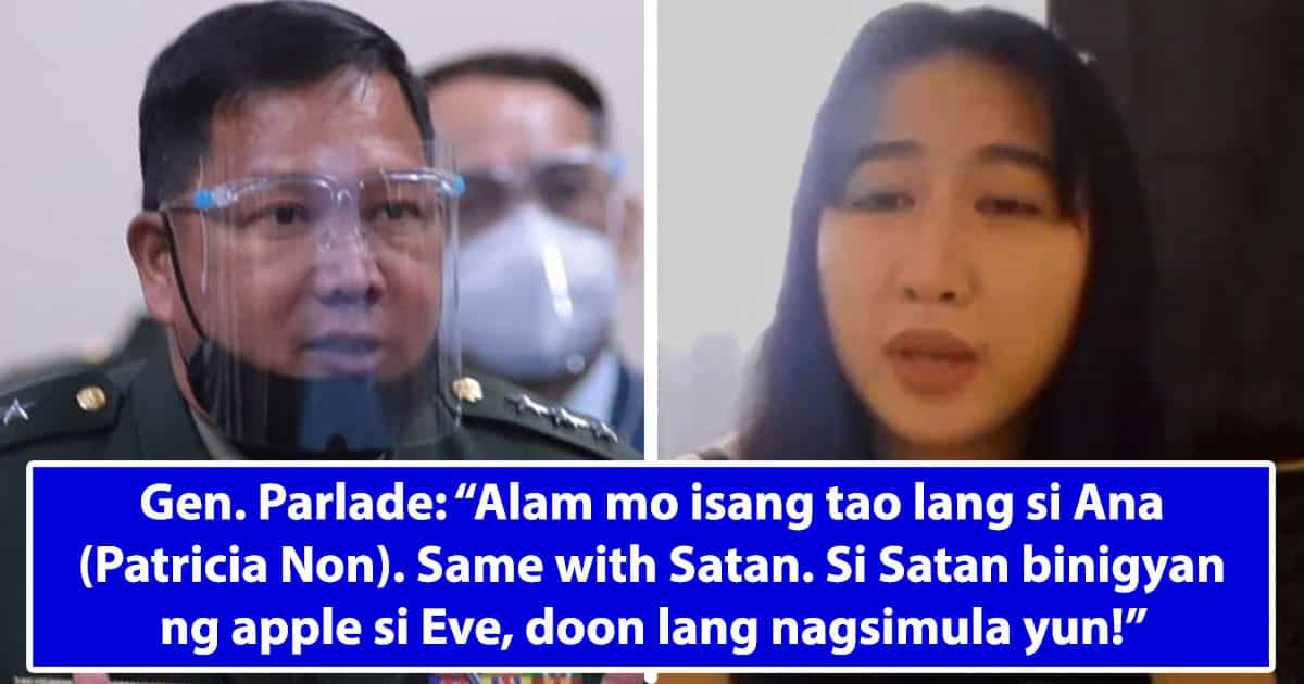 General Antonio Parlade, inihambing si Ana Patricia Non kay Satanas ...