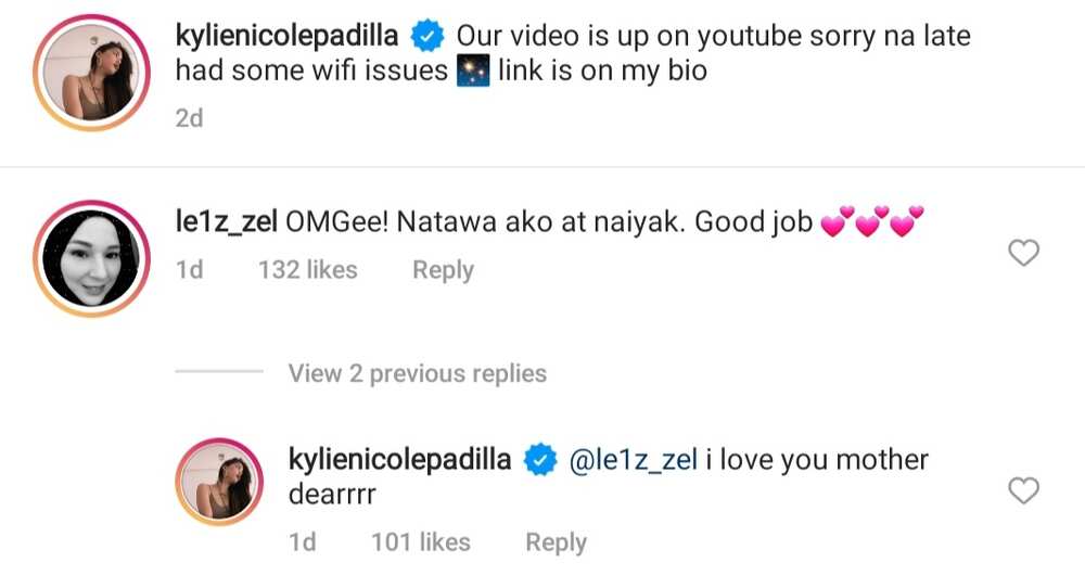 Liezl Sicangco, natawa at naiyak sa interview ni Kylie Padilla kay Robin Padilla Liezl Sicangco, natawa at naiyak sa interview ni Kylie Padilla kay Robin Padilla